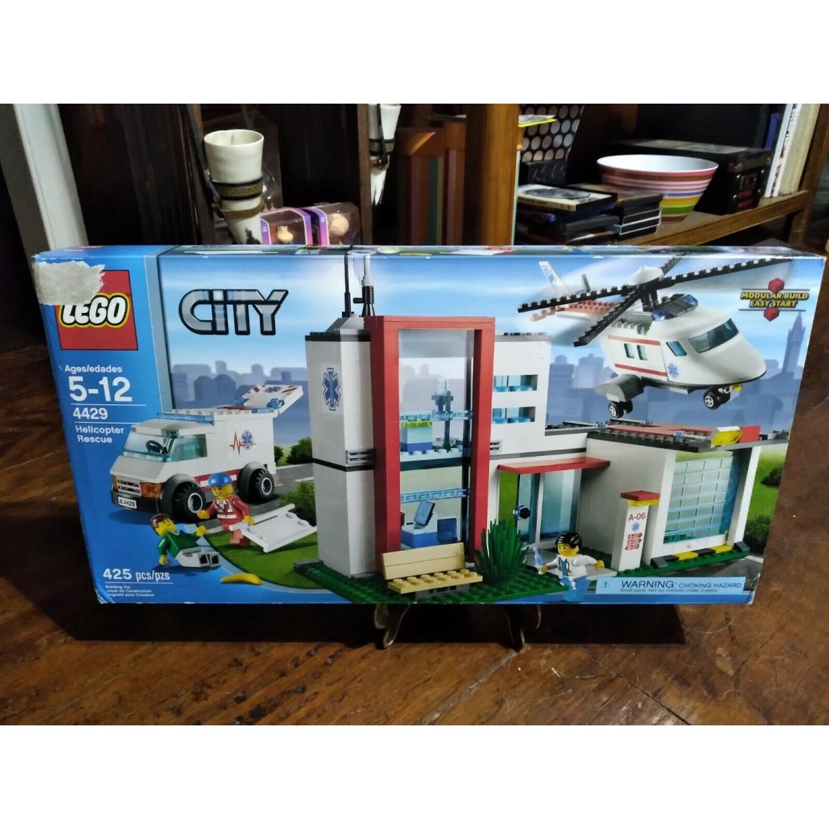 Lego City 4429 Helicopter Rescue Building Set - 425 Piece - - Retired