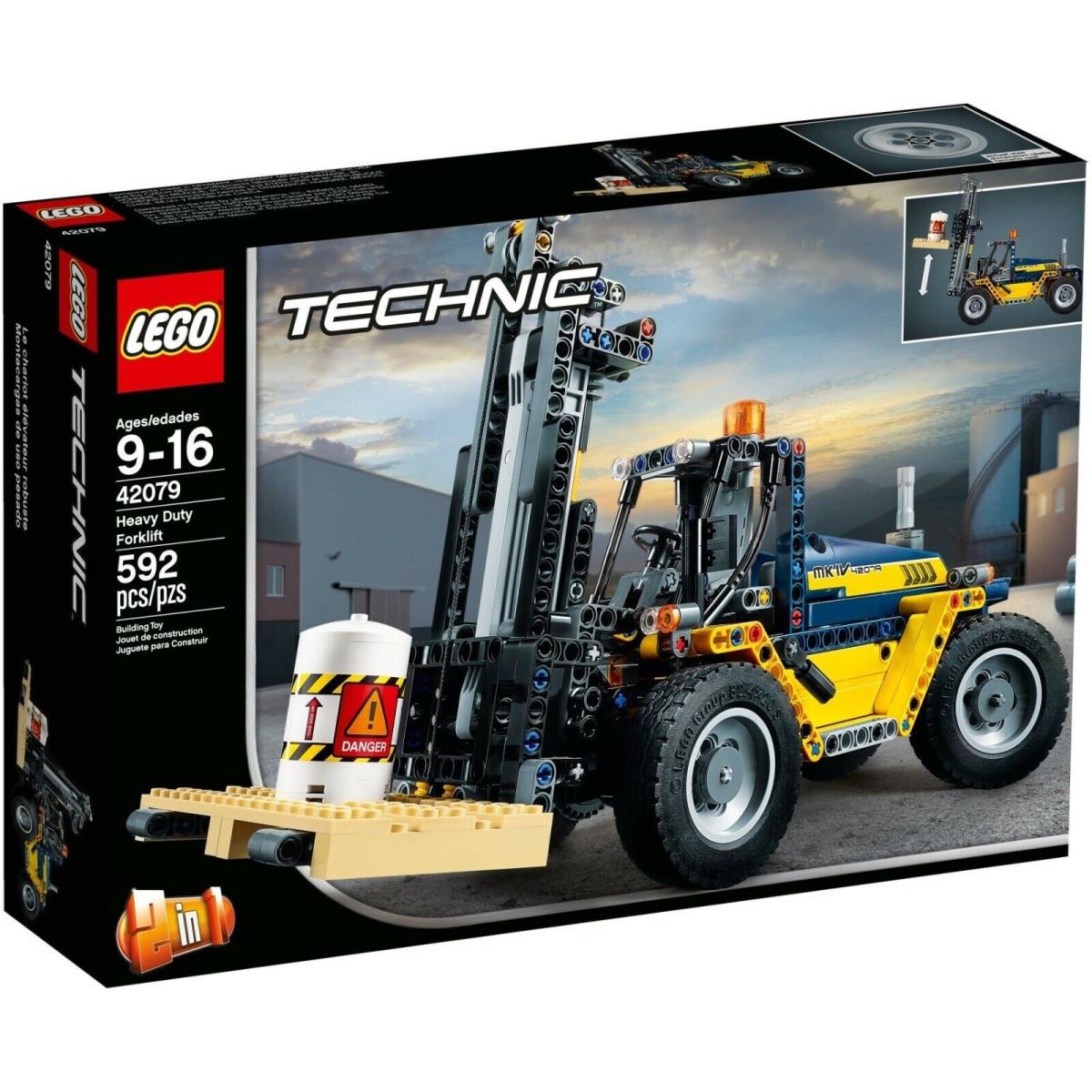 Lego Technic Heavy Duty Forklift 42079 - Retired