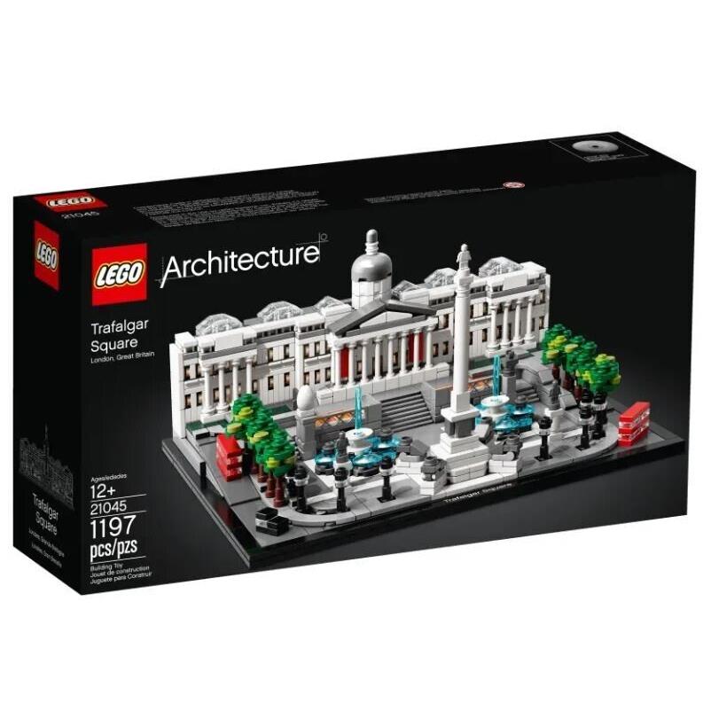 Lego Architecture Building Set 21045 Trafalgar Square London Retired