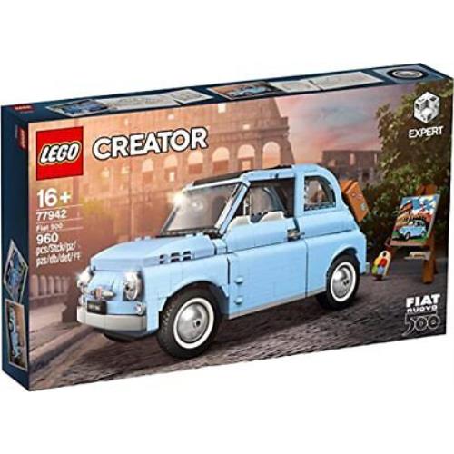 Lego Fiat 500 Blue Exclusive 77942