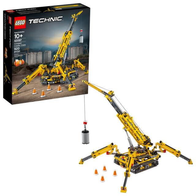 Lego 42097 Technic Compact Crawler Crane Building Kit 920 Pieces