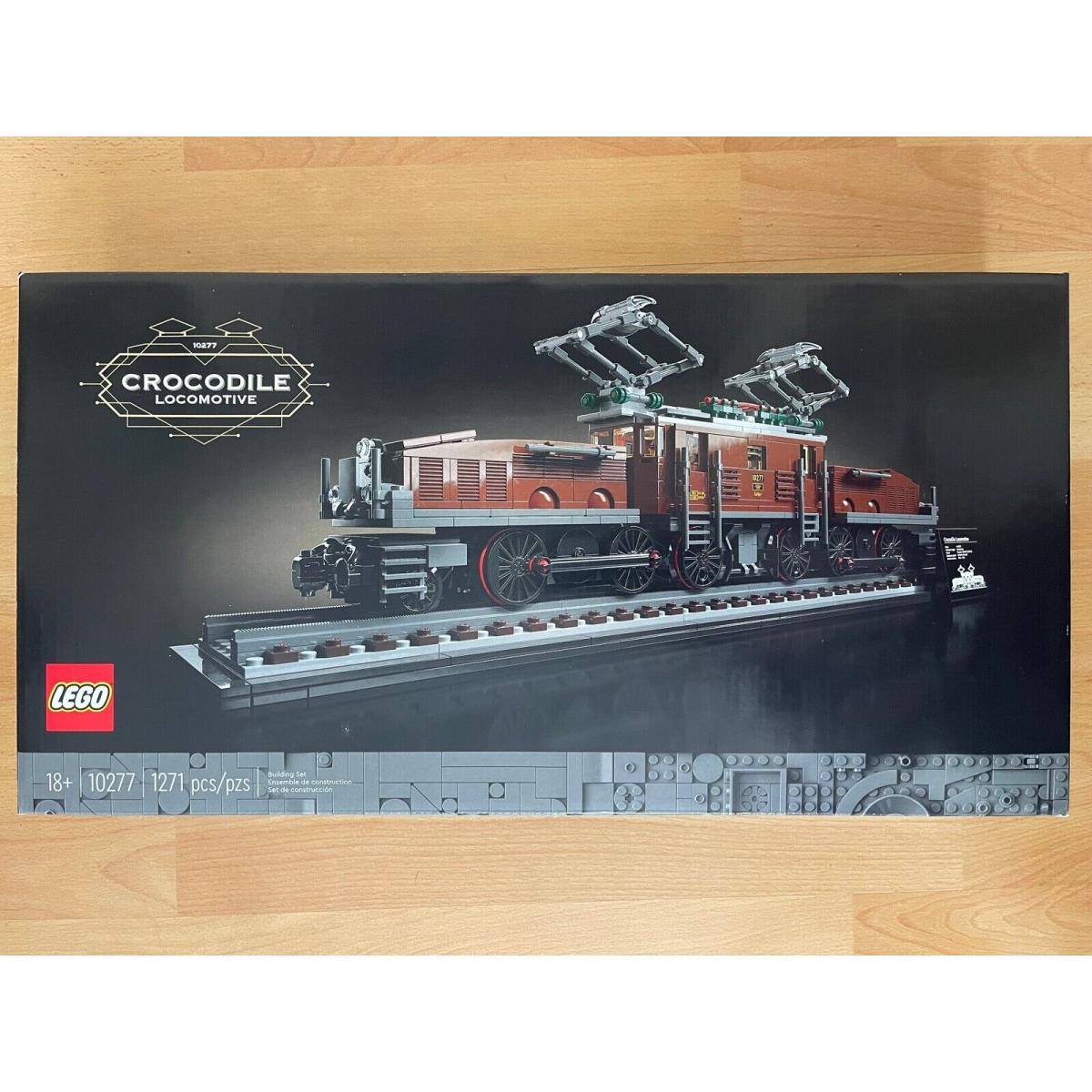 Lego Creator Expert Train 10277 Crocodile Locomotive Nisb