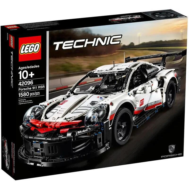 Lego Technic Building Set 42096 Porsche 911 Rsr 1580pcs