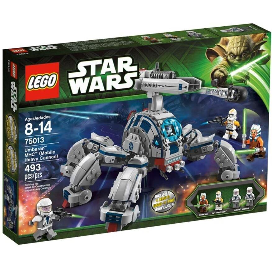 Lego Star Wars 75013: Umbaran Mhc Mobile Heavy Cannon Retired Set