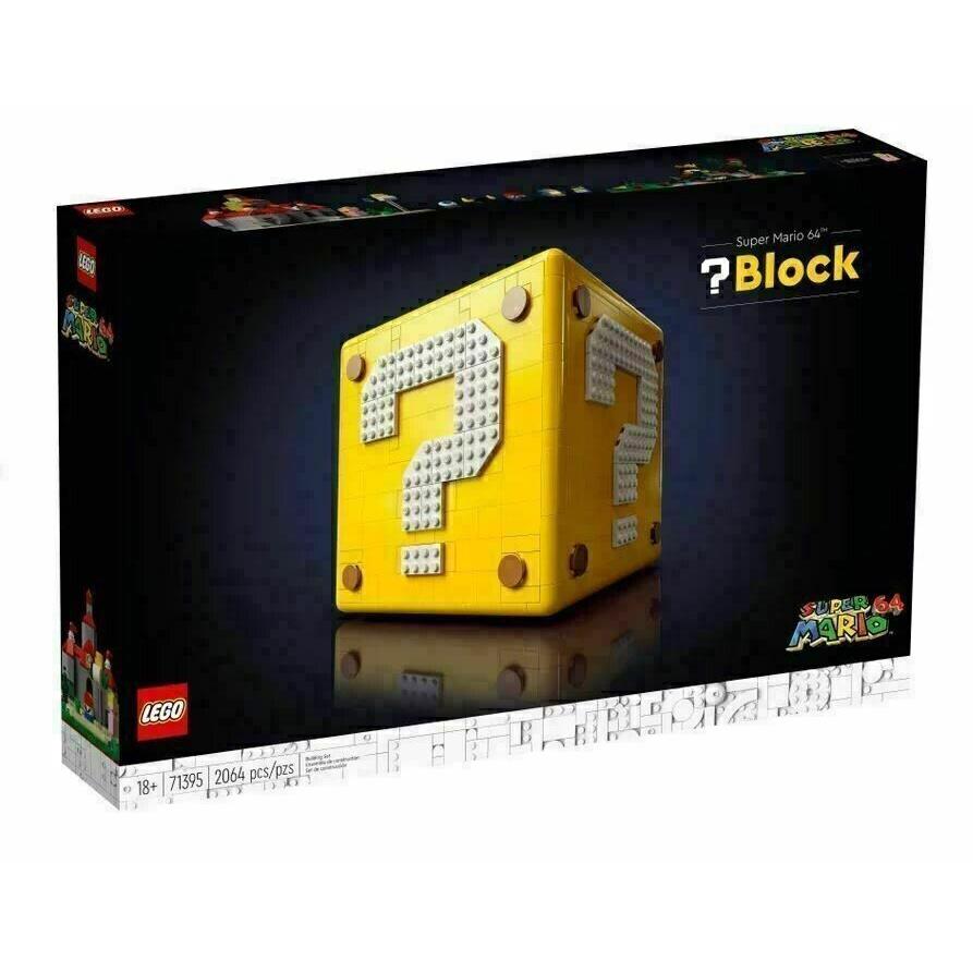 Lego 71395 Super Mario 64 Question Mark Block Building Kit Exclusive Set