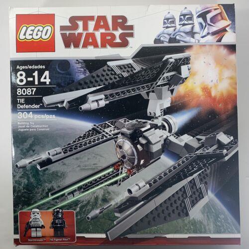 Lego Star Wars Imperial Tie Defender 8087 2010 304 Pcs 2 Fig