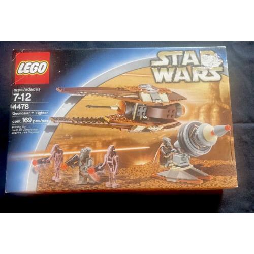 Lego Set 4478 Geonosian Fighter Box Postage Insured Nice Condition