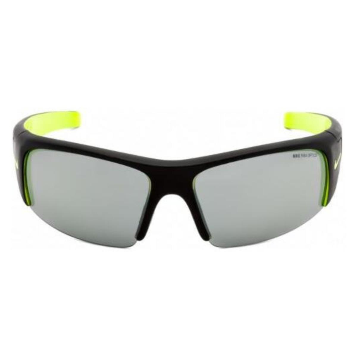 Nike Sunglasses Diverge EV0325 007 64 Volt Lens 64mm 125mm 13mm with Case - Frame: Black, Lens:
