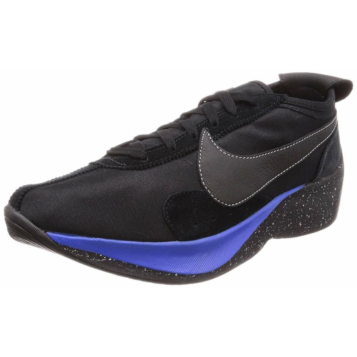 Nike Moon Racer QS Mens Running Shoes BV7779 001 Size 11 in The Box - Black/Black-White Racer Blue