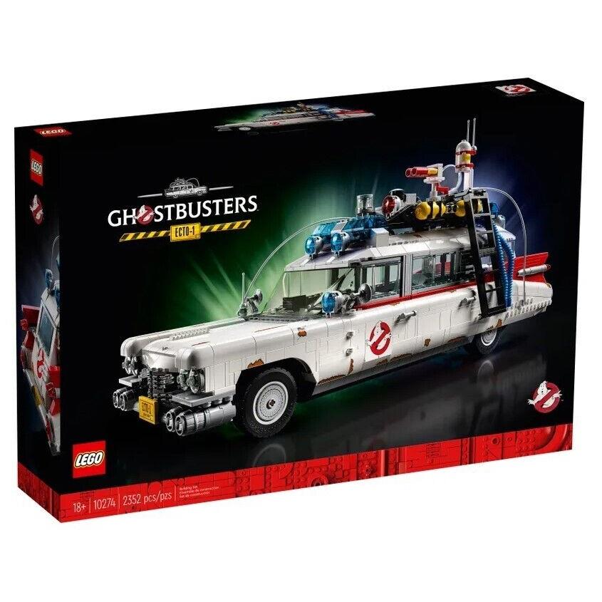 Lego Creator 10274 Ghostbusters ECTO-1 Building Kit Displayable Set