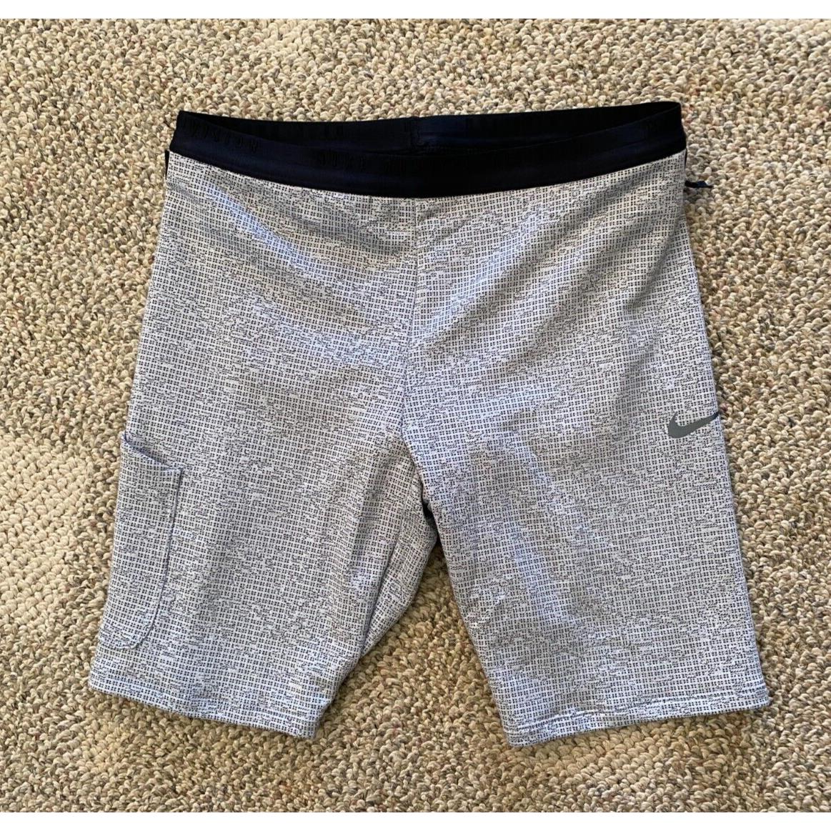 Nike Mens Running Division Lined Running Shorts Gray Size Medium DM4632-010