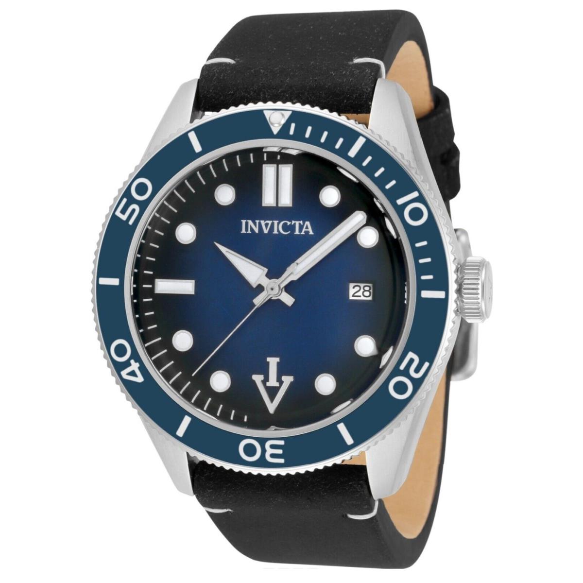 Invicta Vintage Automatic Men`s Watch - 44mm Black 33515 100m