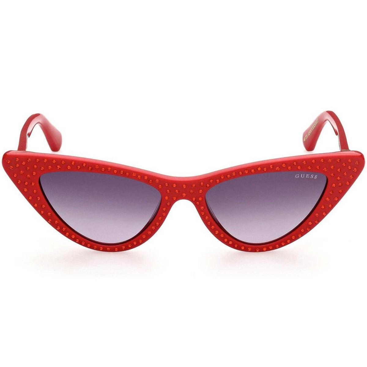 Guess GU7810 68B Cat Eye Red Sunglasses