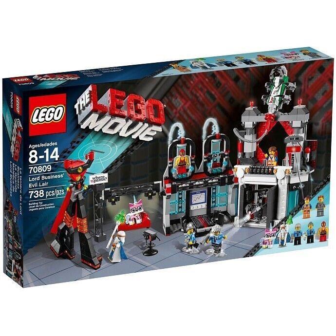 Lego 70809 The Lego Movie Lord Business` Evil Lair - NB Retired Rare
