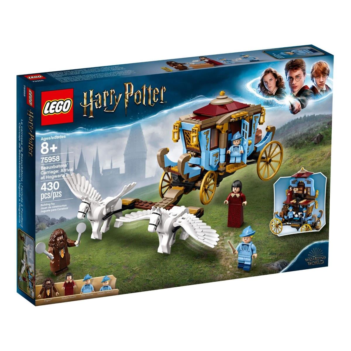 Lego 75958 Harry Potter Goblet of Fire Beauxbatons` Carriage Box