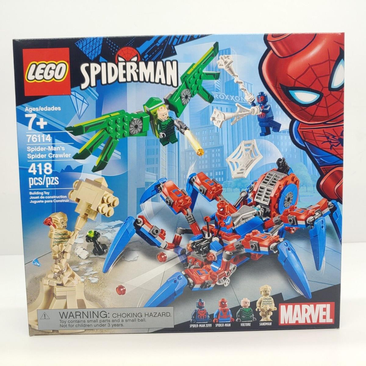 Lego 76114 Spider-man`s Spider Crawler 2019 Marvel Super Heroes