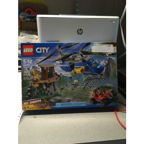 Retired: Lego City 60173 Mountain Arrest with Net Shooter