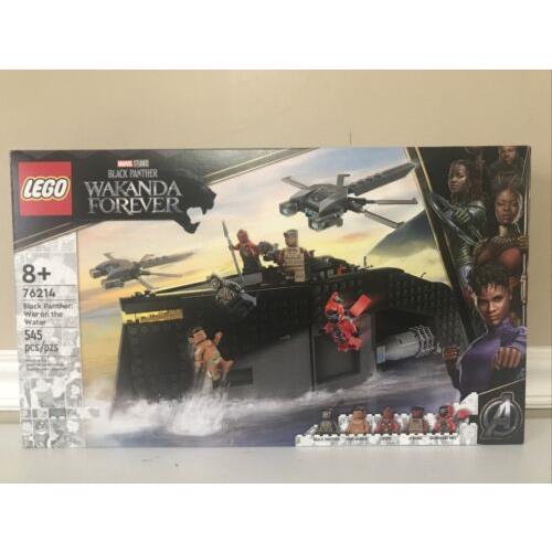 Lego Black Panther War On Water 76214