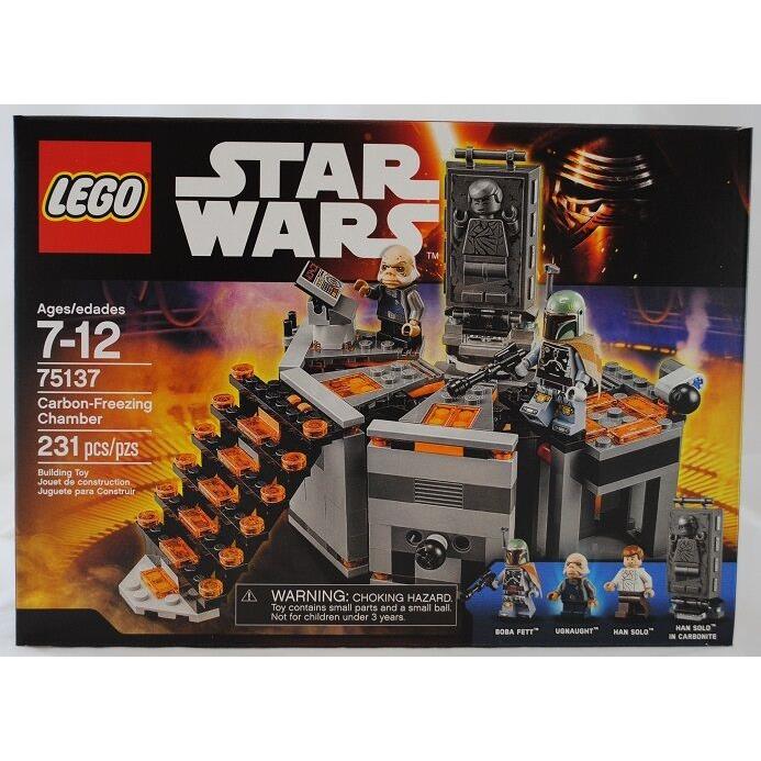 Lego Set Star Wars Carbon Freeze Chamber 75137 Minifigures