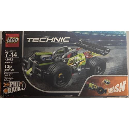 Lego Whack 42072 Technic Pull Back Retro Friction Building Toy Great Gift Idea