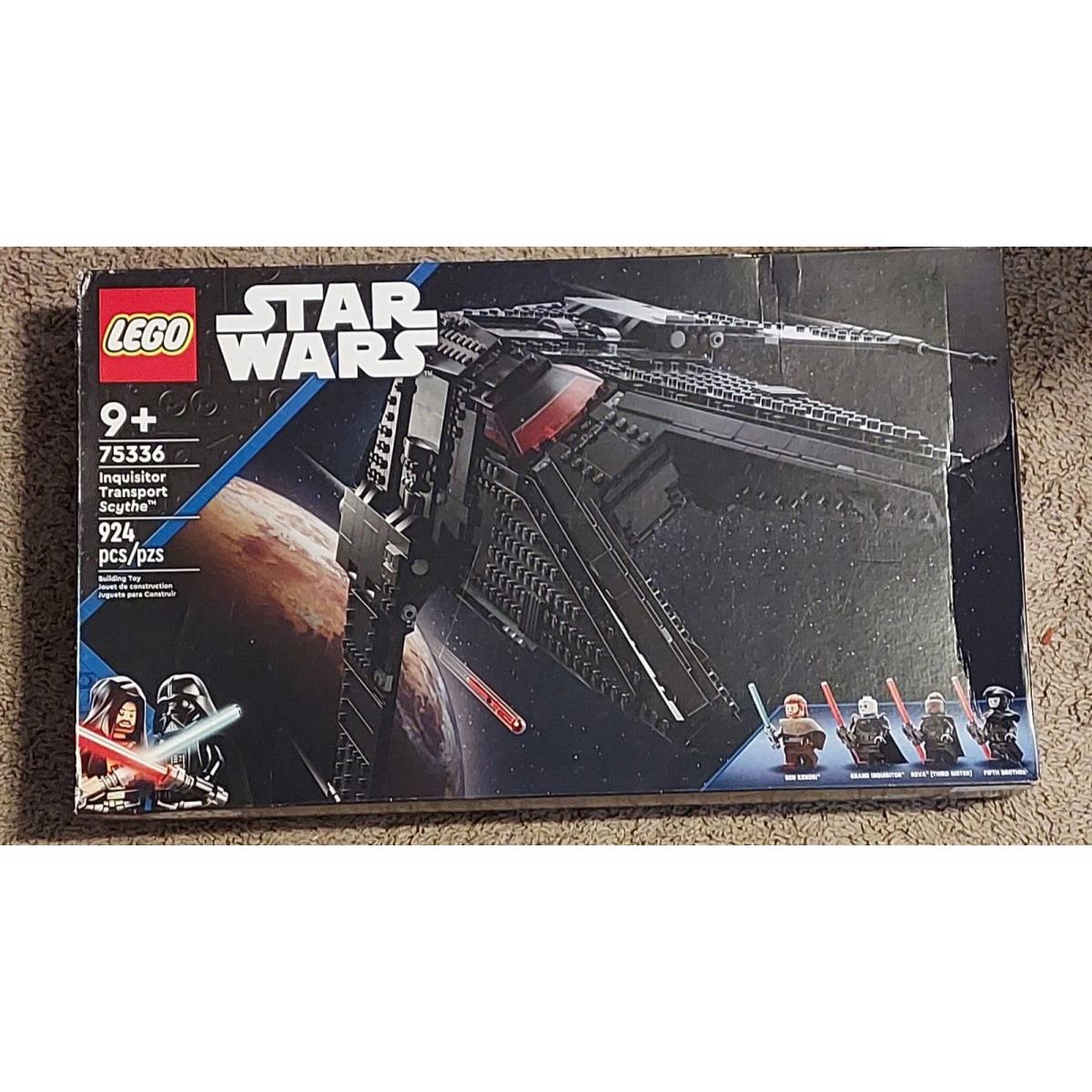 Lego Star Wars Inquisitor Transport Scythe 75336 Building Set Box