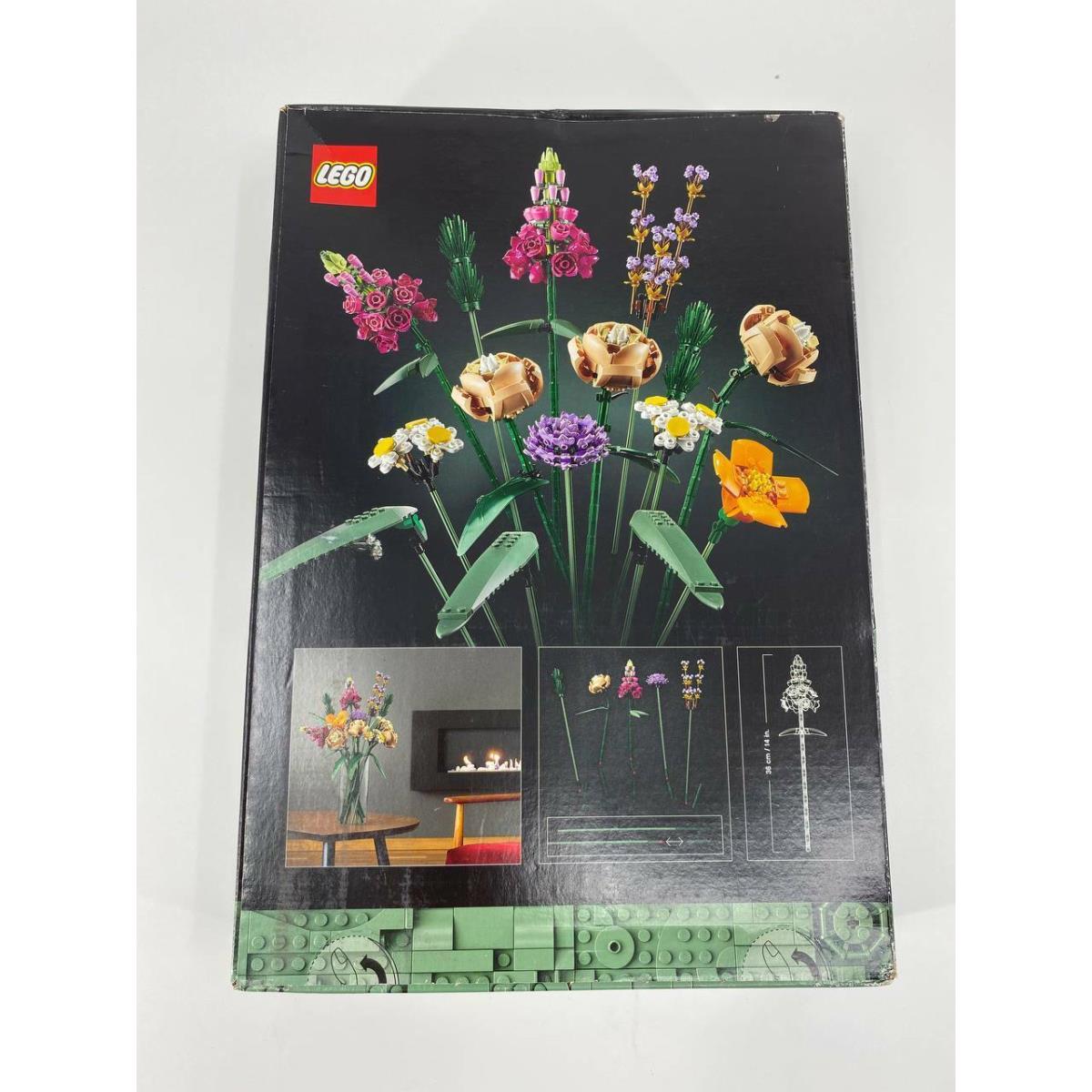 Lego Flower Bouquet Building Set 10280-756pcs - 18+ 116-166