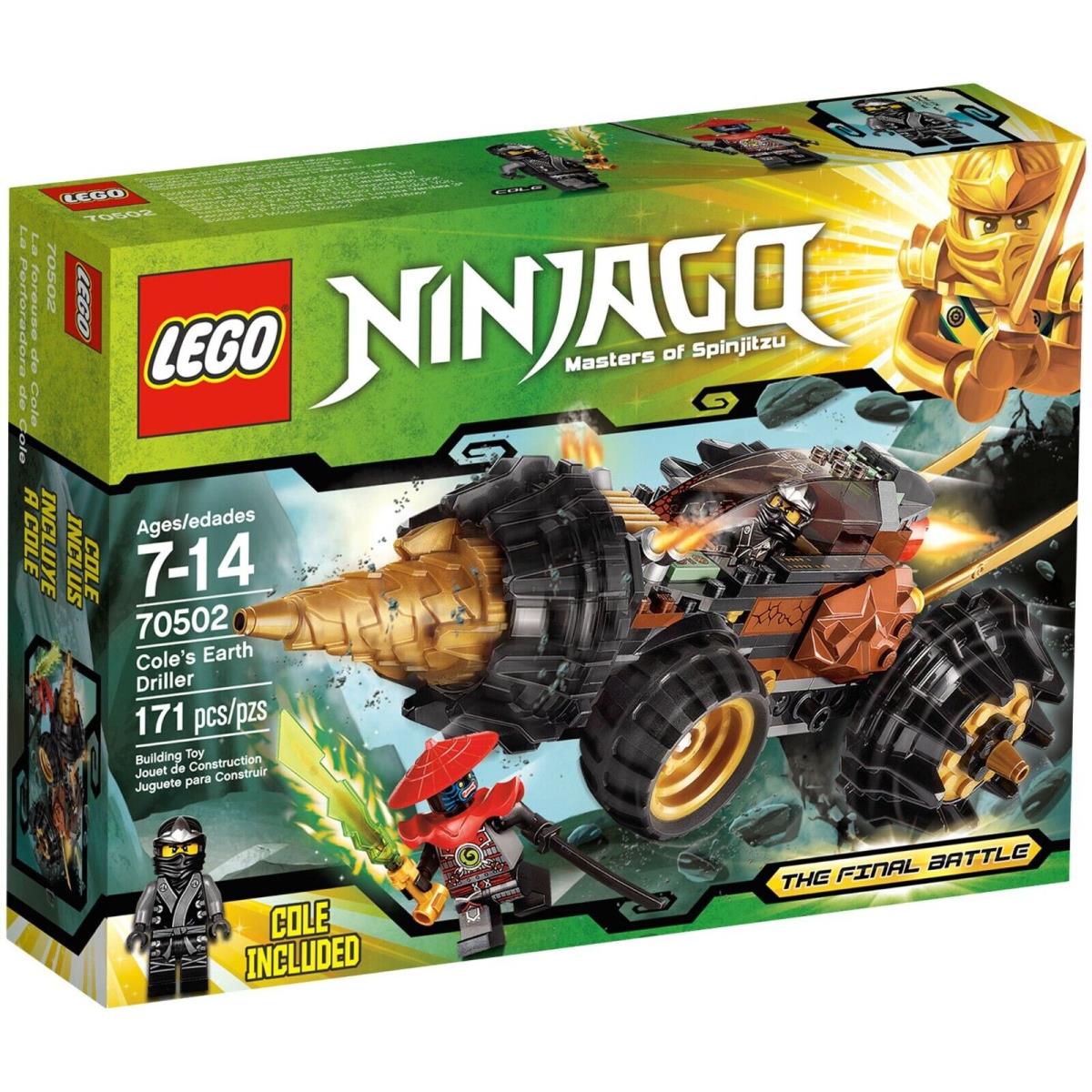 Lego Ninjago 70502 Cole`s Earth Driller 2013