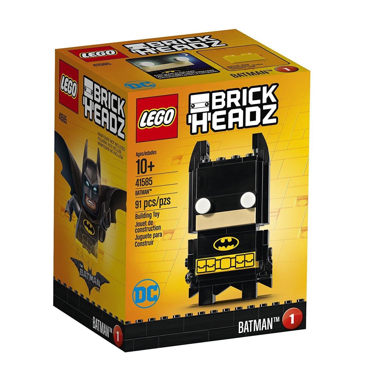Lego Brickheadz Batman Building Kit Construction Character Figure Set Gift Toy
