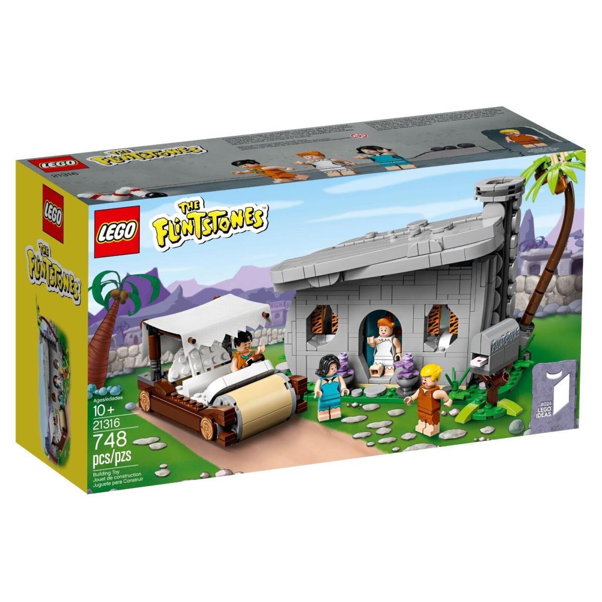Lego 21316 The Flintstones Ideas Retired Box
