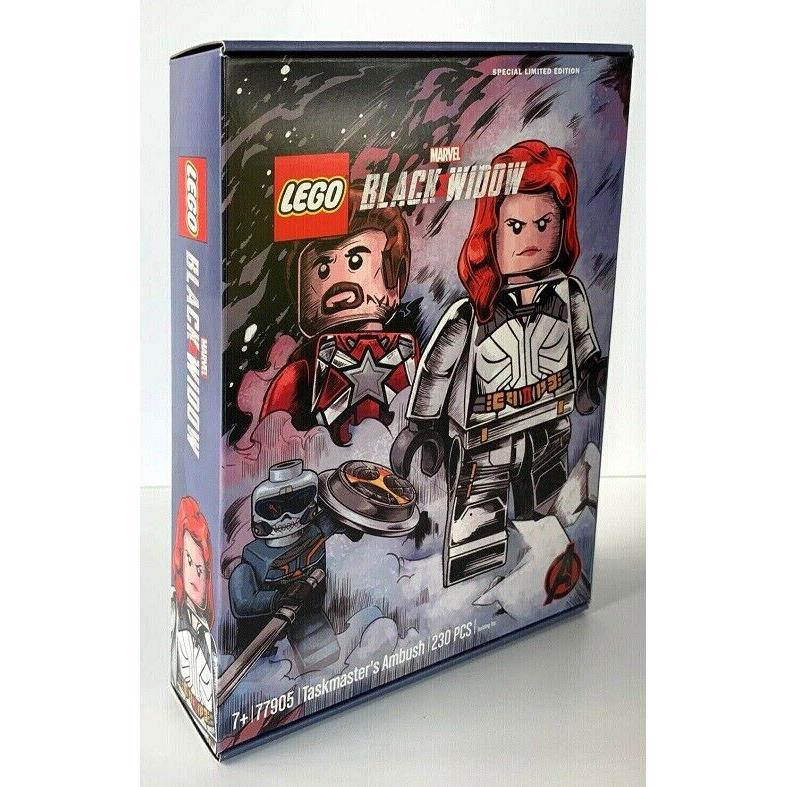 Lego Taskmaster`s Ambush 77905 Set Box Sdcc Exclusive Black Widow