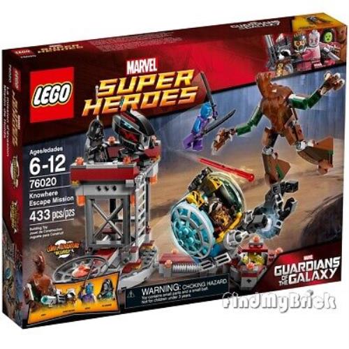 Lego Heroes Guardians of The Galaxy 76020 Knowhere Escape Mission