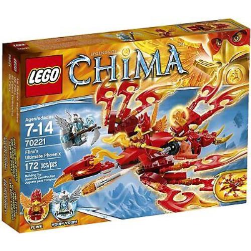 Lego Chima 70221 Flinx Ultimativer Ph Nix Building Set