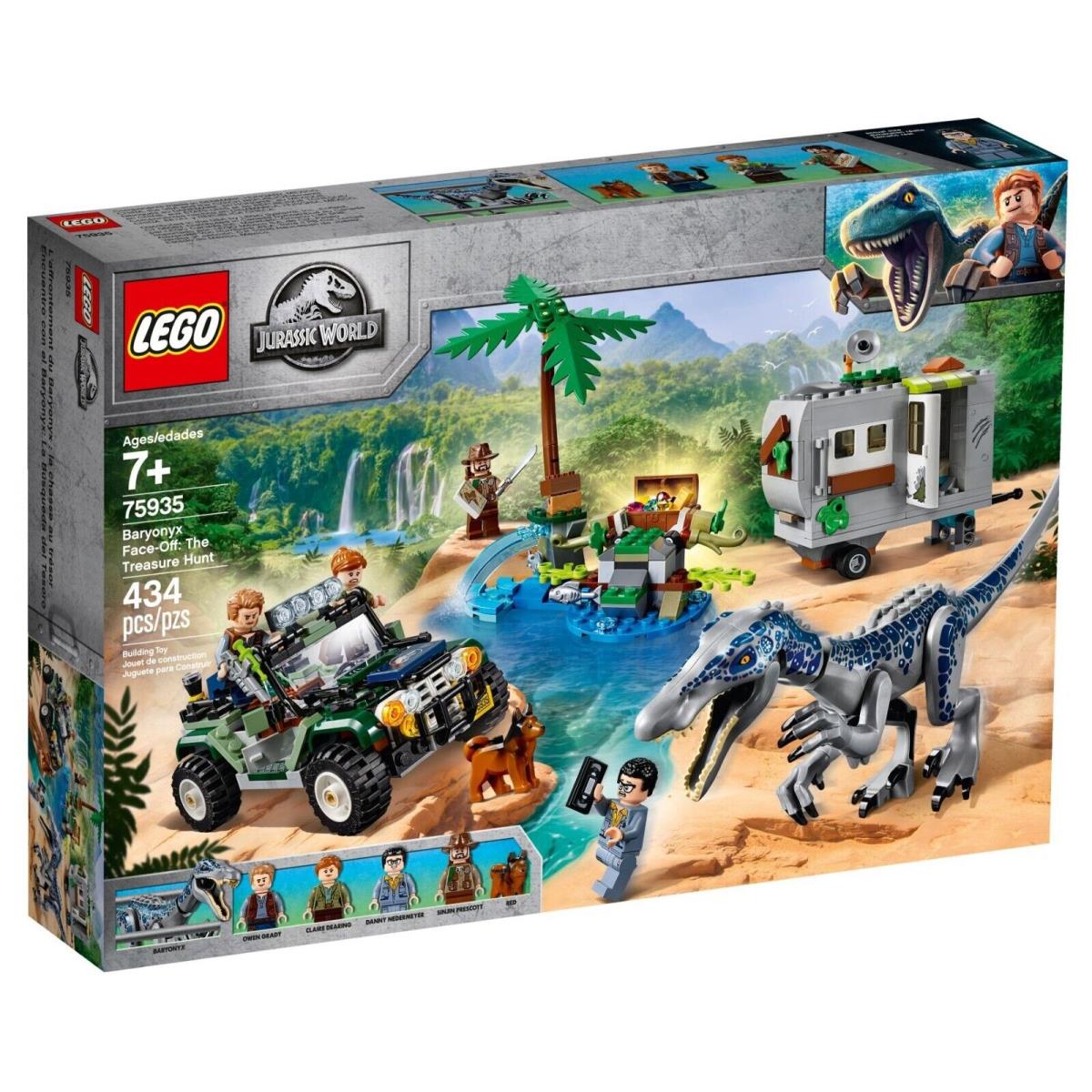 Lego 75935 Baryonyx Face-off Jurassic World - Retired - Box