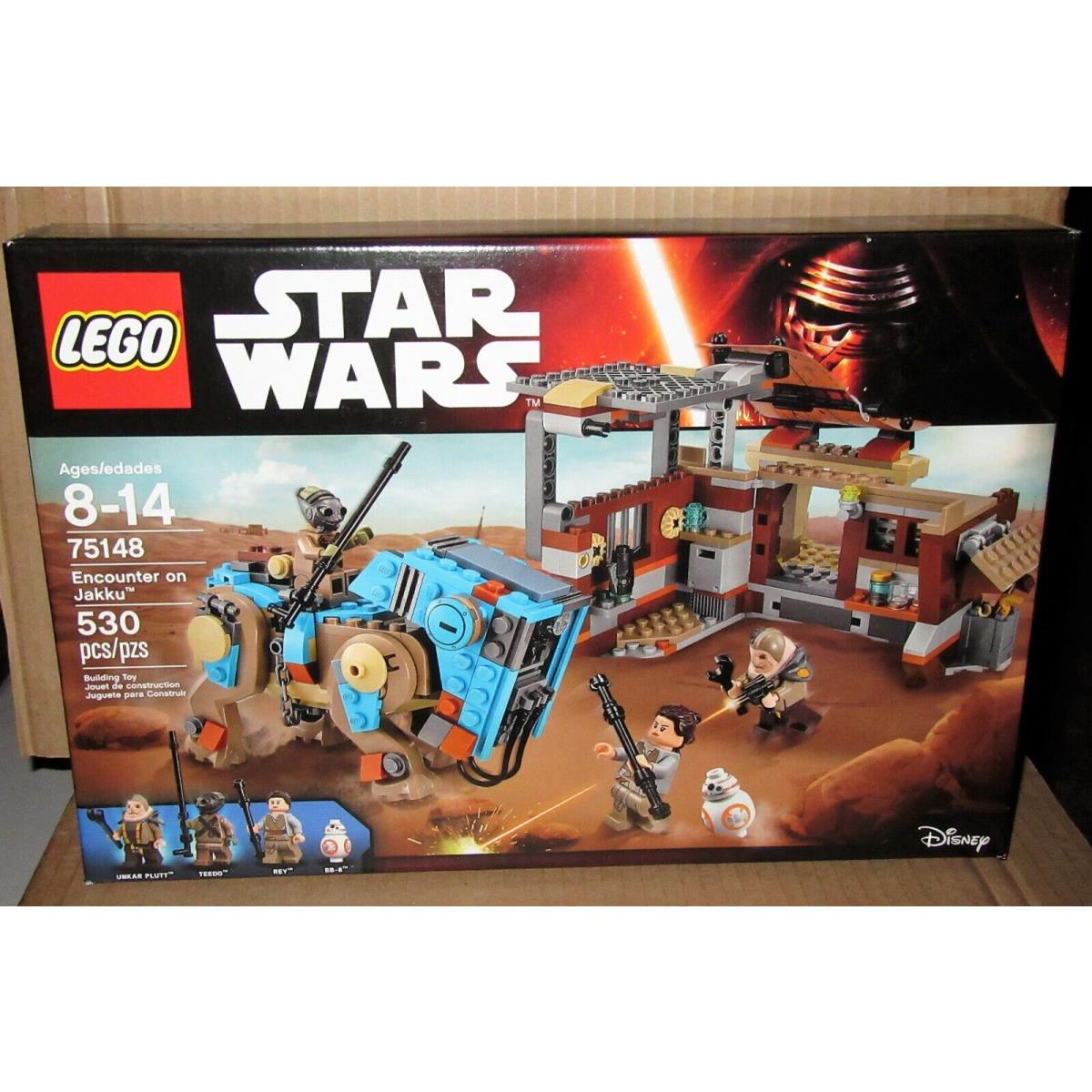 Lego Star Wars 75148 Encounter ON Jakku Retired Nisb Disney BB-8 Luggabeast