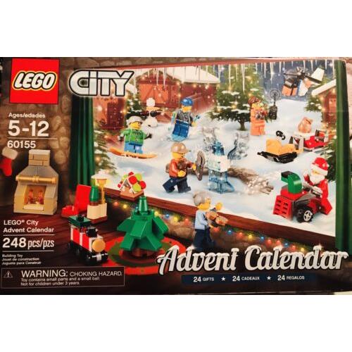 Lego Christmas City Advent Calendar 2017 City 60155 Set