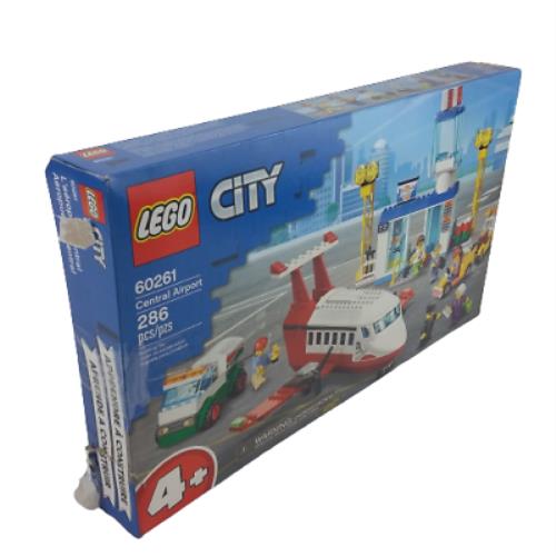Lego City 60261 Central Airport 286pcs Building Toy Multicolor 03232