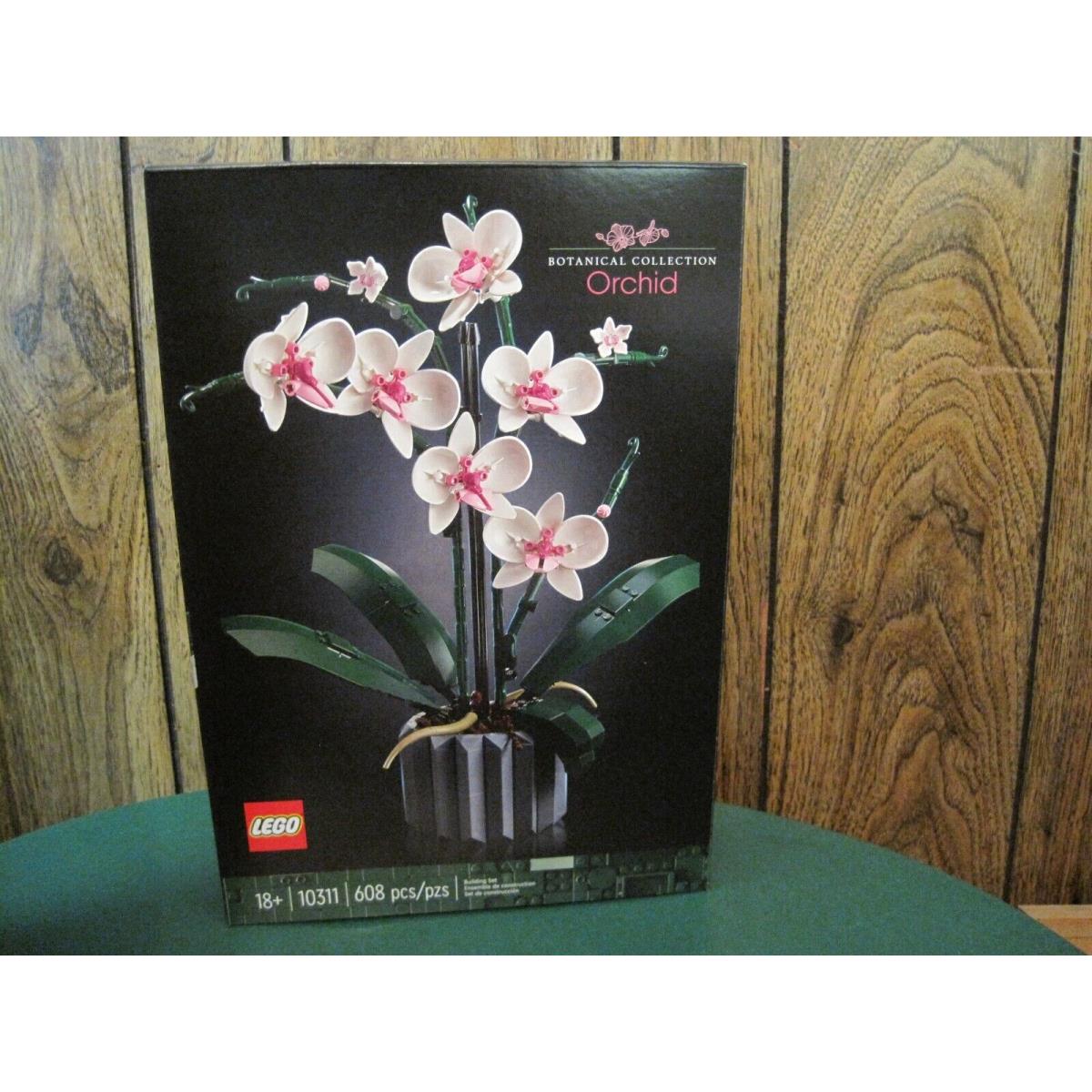 2022 Lego 10311 Botanical Collection Orchid 608 Pieces