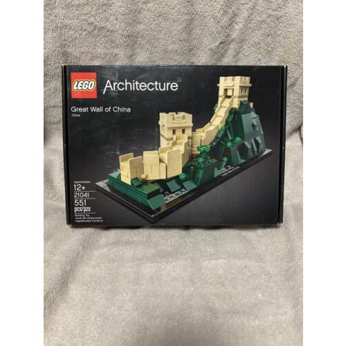 Retired Lego Architecture 21041 Great Wall of China 551 Pieces