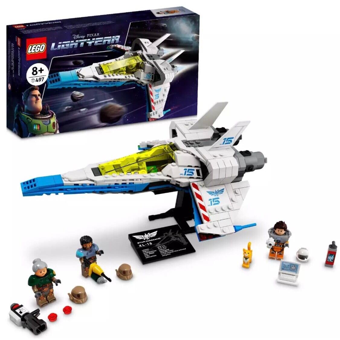 Lego Disney Pixar Lightyear XL-15 Spaceship 76832 497 Pieces Set 6379413