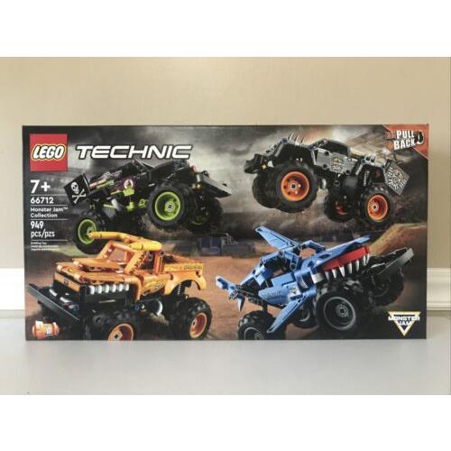 Lego 66712 Monster Jam Collection Technic Factory Selaed