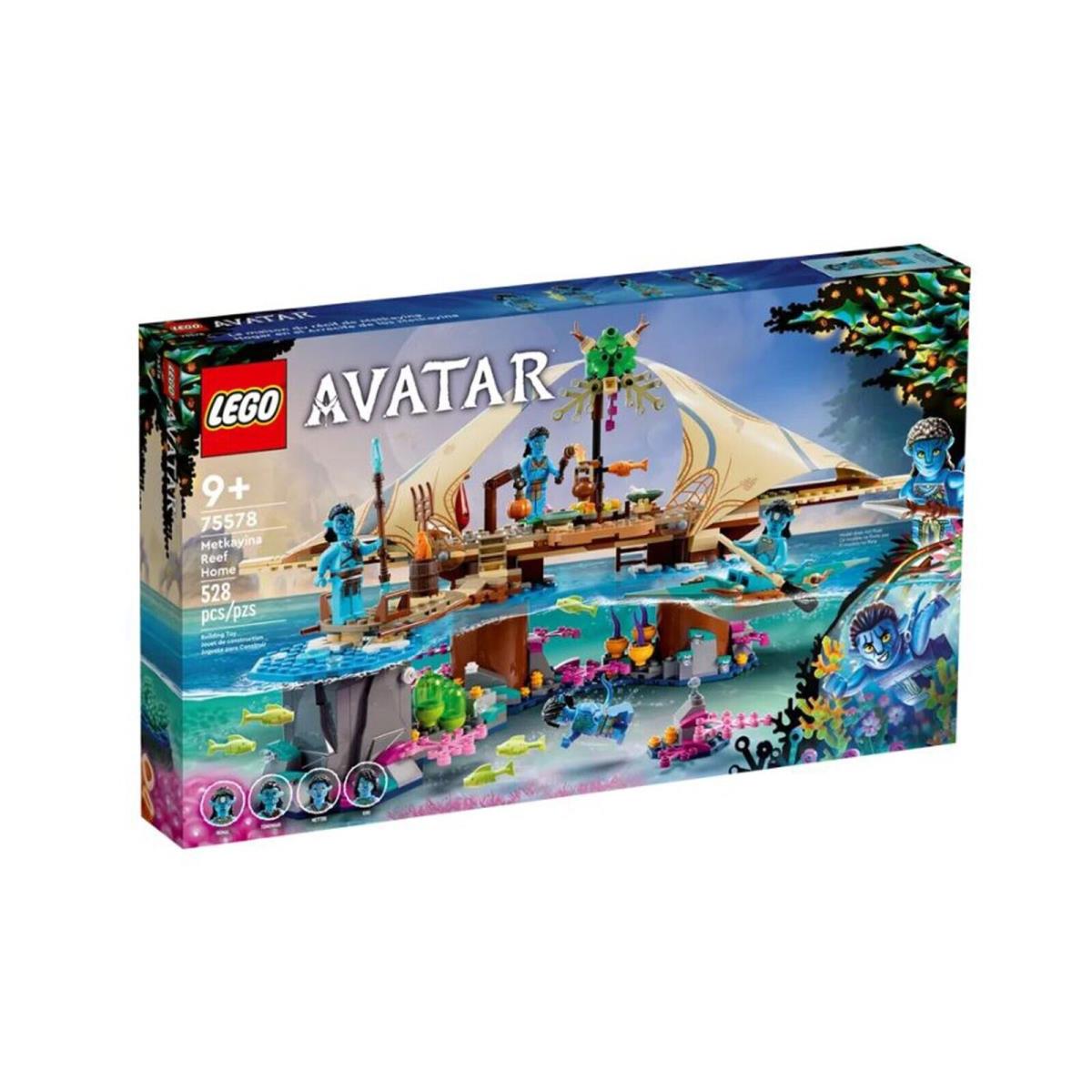 Lego Avatar Metkayina Reef Home Building Set 75578 IN Stock