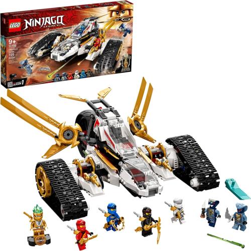Lego Ninjago Legacy Ultra Sonic Raider 71739 Building Kit with a Motorcycle
