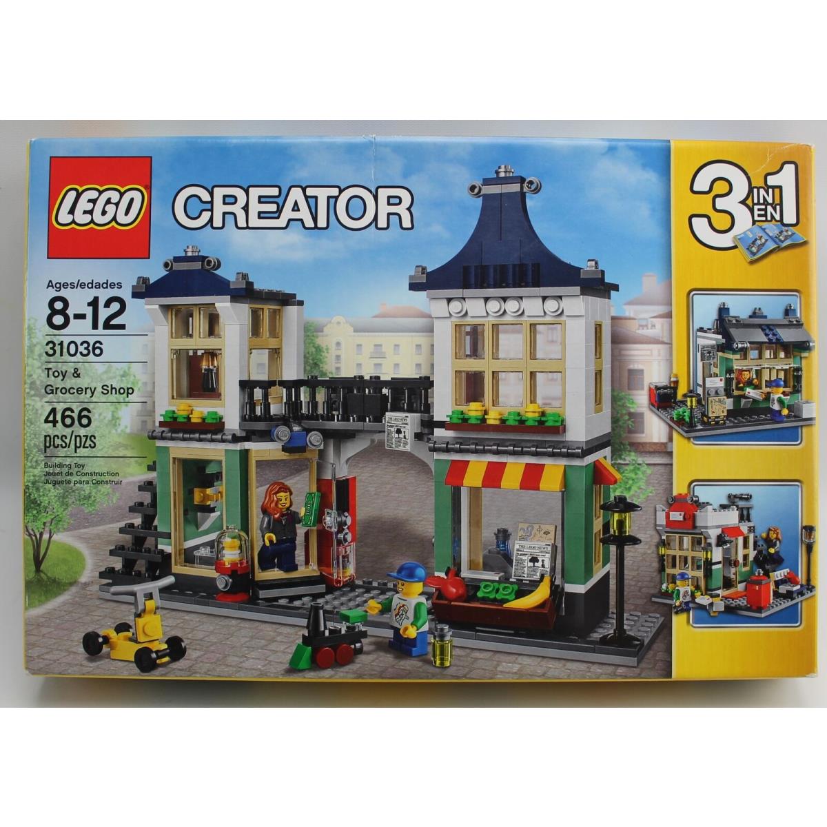 Lego Toy Grocery Shop 31036 Set 3 in 1 Creator Set