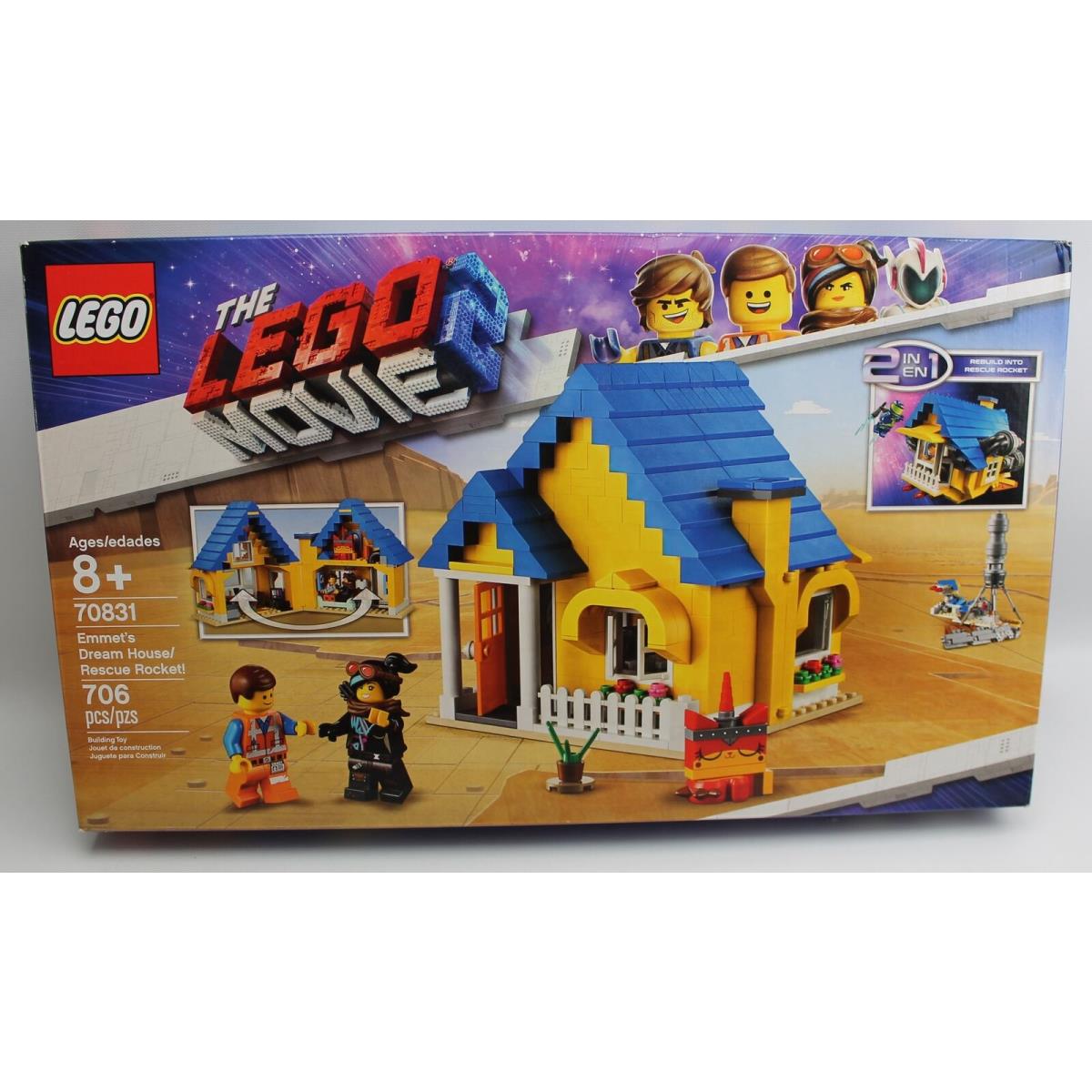 Lego The Lego Movie Emmet`s Dream House Rescue Rocket Set 70831
