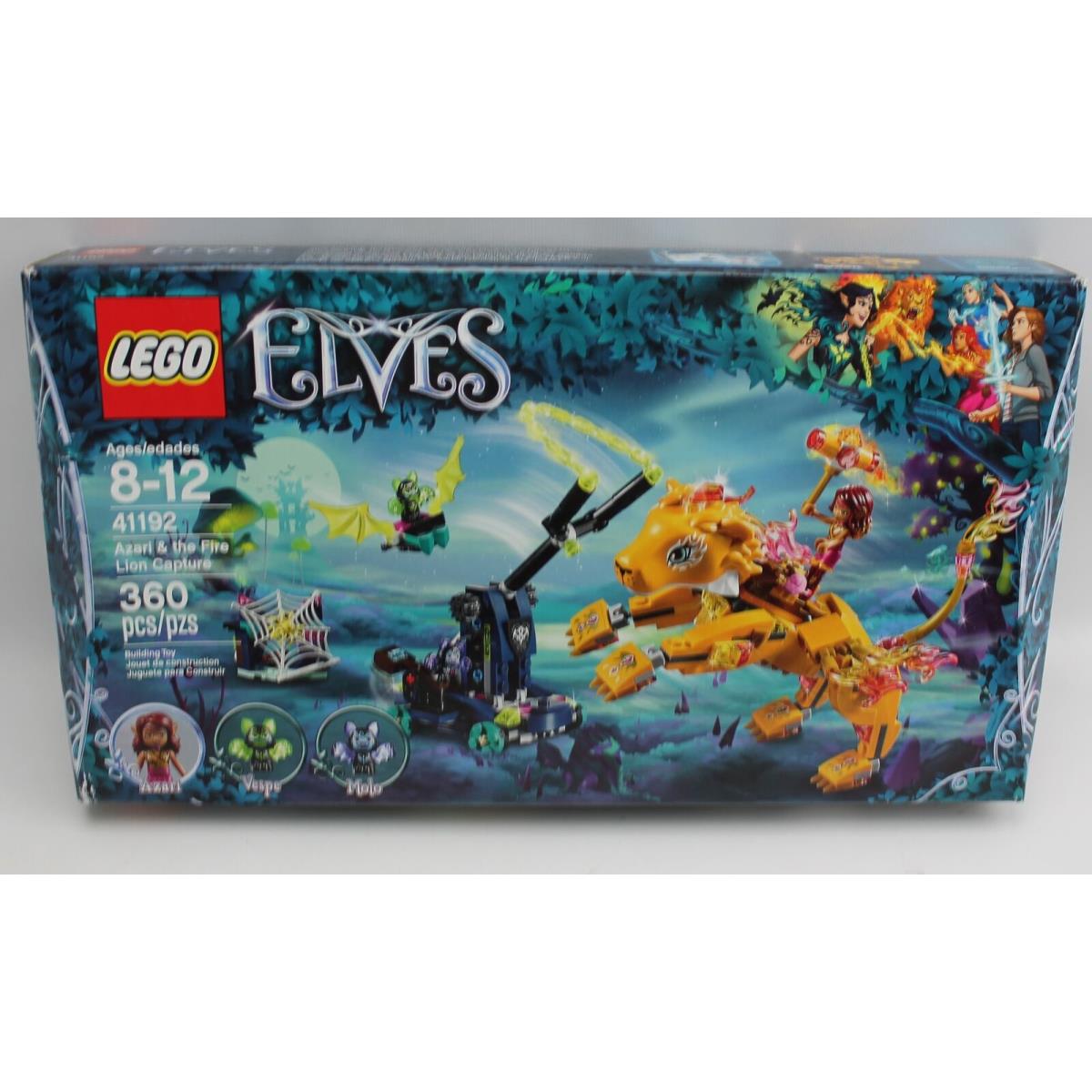 Lego Elves Azari The Fire Lion Capture Set 41192