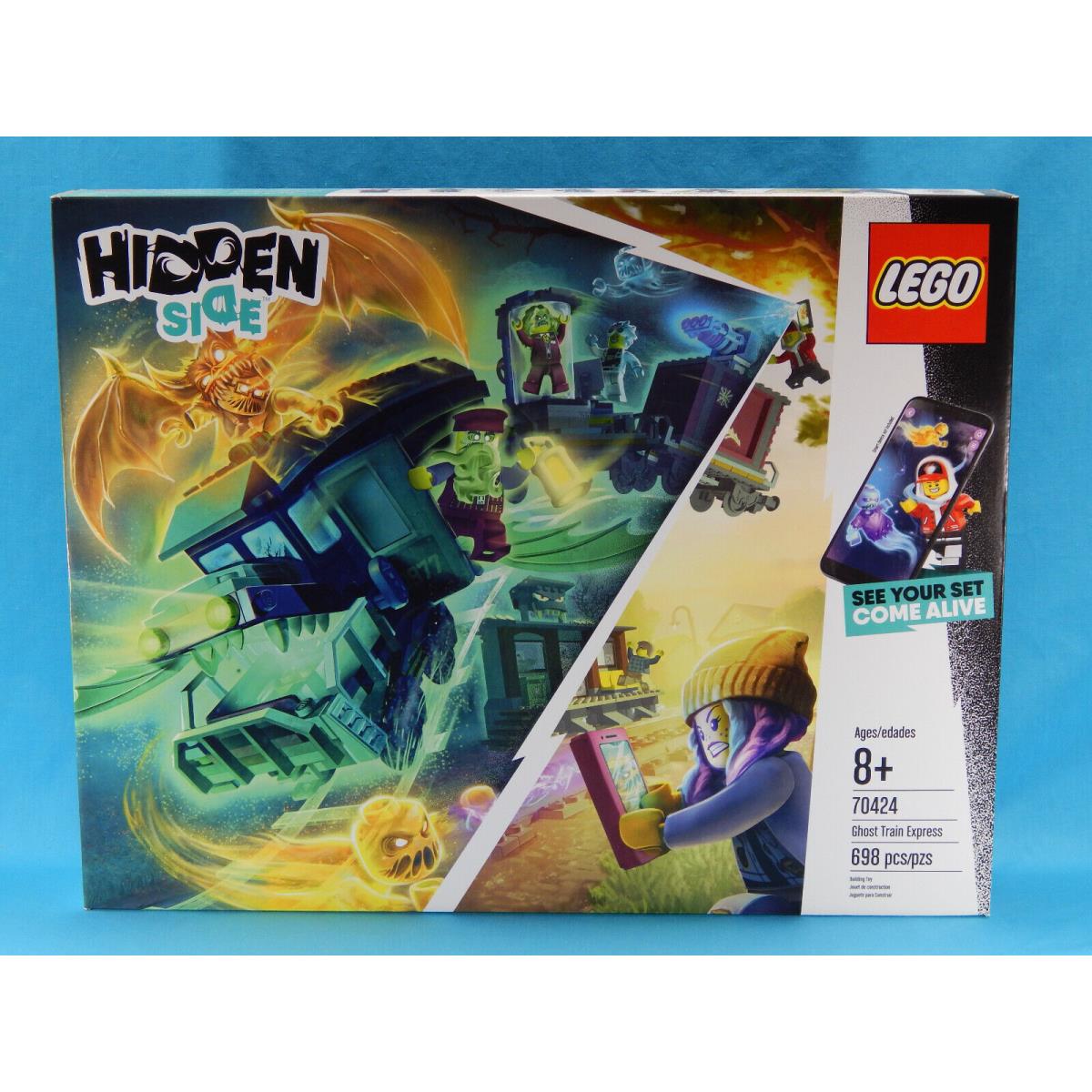 Lego Hidden Side 70424 Ghost Train Express 698pcs 2019