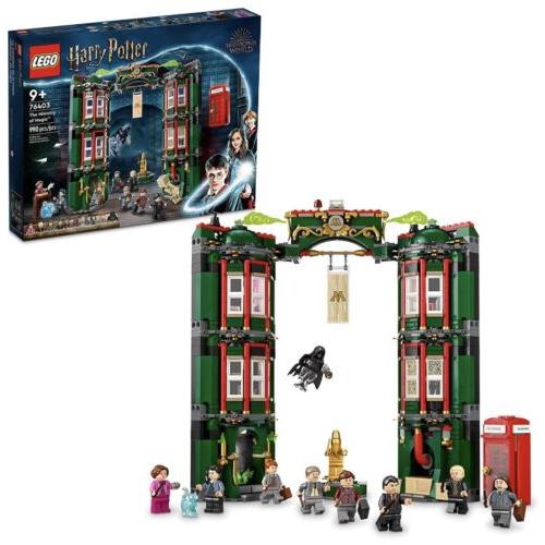 Lego Harry Potter The Ministry of Magic Building Set 990 Pcs For Kids Ages 9+