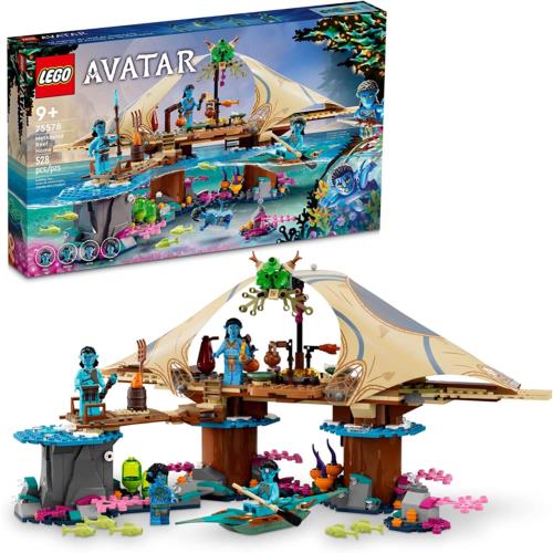 Lego Avatar: The Way of Water Metkayina Reef Home 75578 Building Kit 528 Pieces