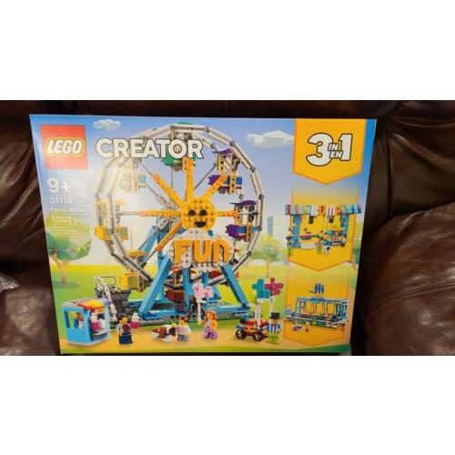 Lego Creator 3 in 1 Ferris Wheel Set 31119 Great Gift