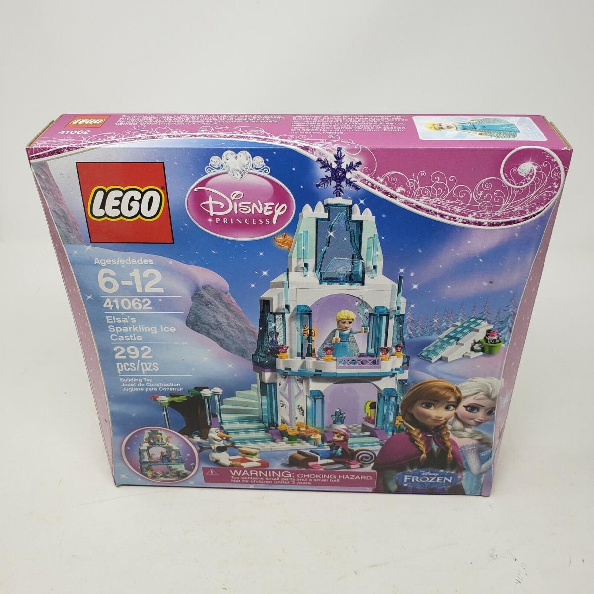 Lego Disney Princesses Frozen Elsa`s Sparkling Ice Castle Set 41062 Retired